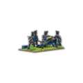 Napoleonic Prussian Foot Artillery with 7 or 10 Inch Howitzer (1813-1815)-Warlord Games-Radaddel