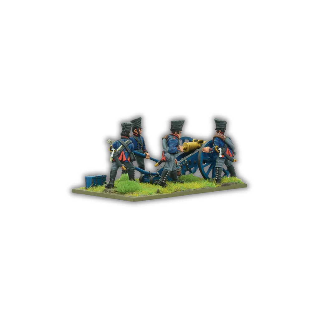 Napoleonic Prussian Foot Artillery with 7 or 10 Inch Howitzer (1813-1815)-Warlord Games-Radaddel