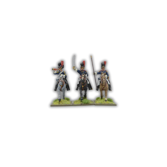 Napoleonic Portuguese Cavalry Command Group-Warlord Games-Radaddel