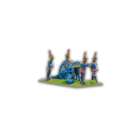 Napoleonic Spanish Horse Artillery with 8-Pdr-Warlord Games-Radaddel