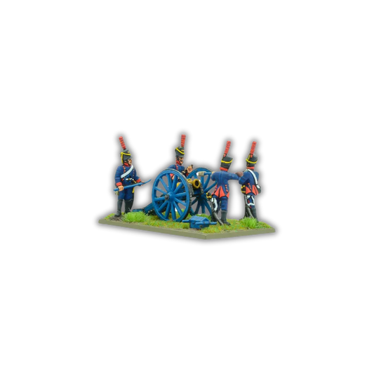 Napoleonic Spanish Horse Artillery with Howitzer-Warlord Games-Radaddel