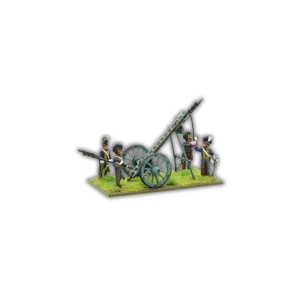 Napoleonic British Rocket Bombarding Frame 2-Warlord Games-Radaddel
