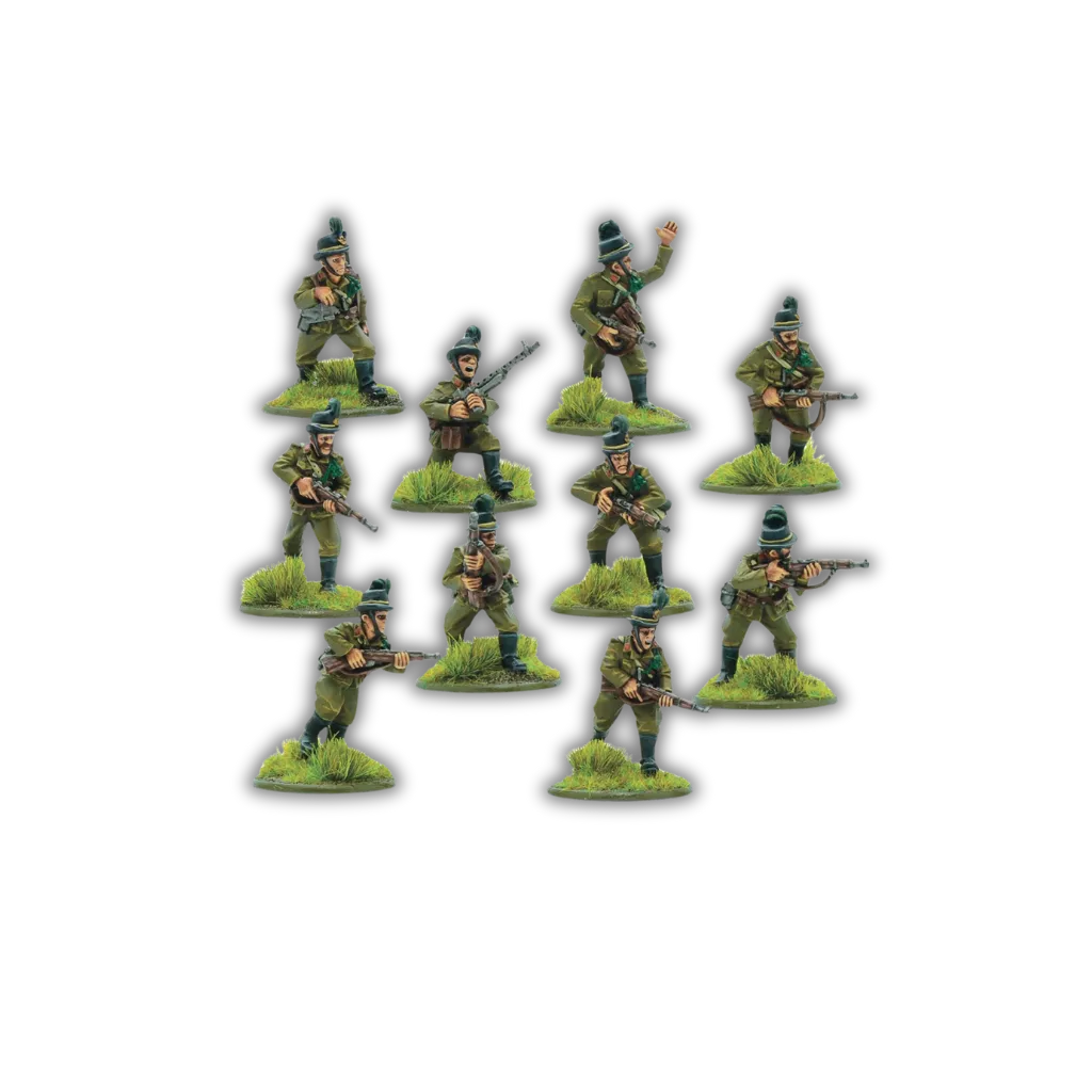 Hungarian Army Gendarmerie Battalion Section-Warlord Games-Radaddel