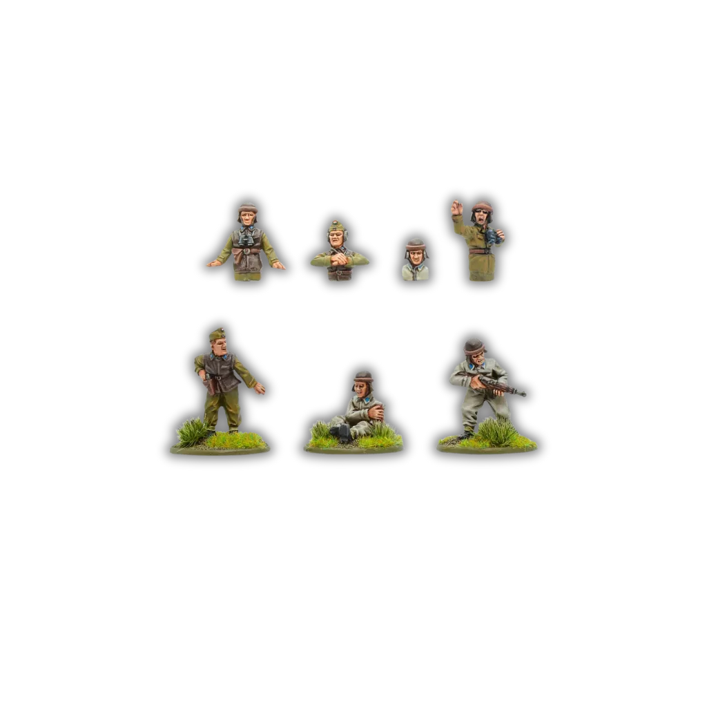 Hungarian Tank Crew-Warlord Games-Radaddel