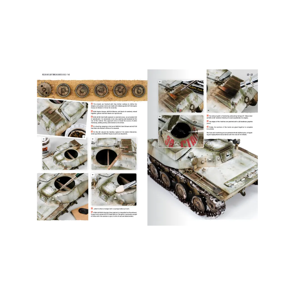 AK Modeling WW2 Light Tanks and Armored Vehicles-AK-Interactive-Radaddel