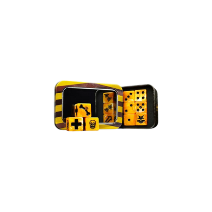 Tiger Stripe Dice - Skirmish Set-Baron of Dice-Radaddel