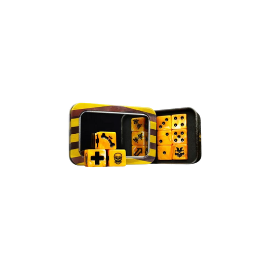 Tiger Stripe Dice - Skirmish Set-Baron of Dice-Radaddel