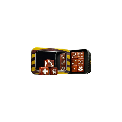 Oxidized Rust Dice - Skirmish Set-Baron of Dice-Radaddel
