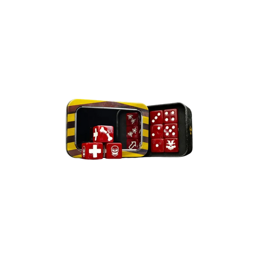 Red Butcher Dice - Skirmish Set-Baron of Dice-Radaddel