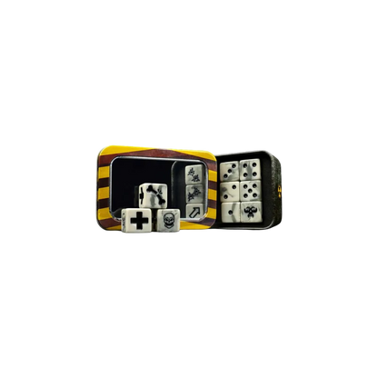 Ash Wasteland Dice - Skirmish Set-Baron of Dice-Radaddel