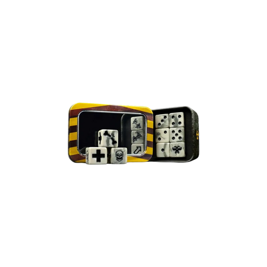 Ash Wasteland Dice - Skirmish Set-Baron of Dice-Radaddel