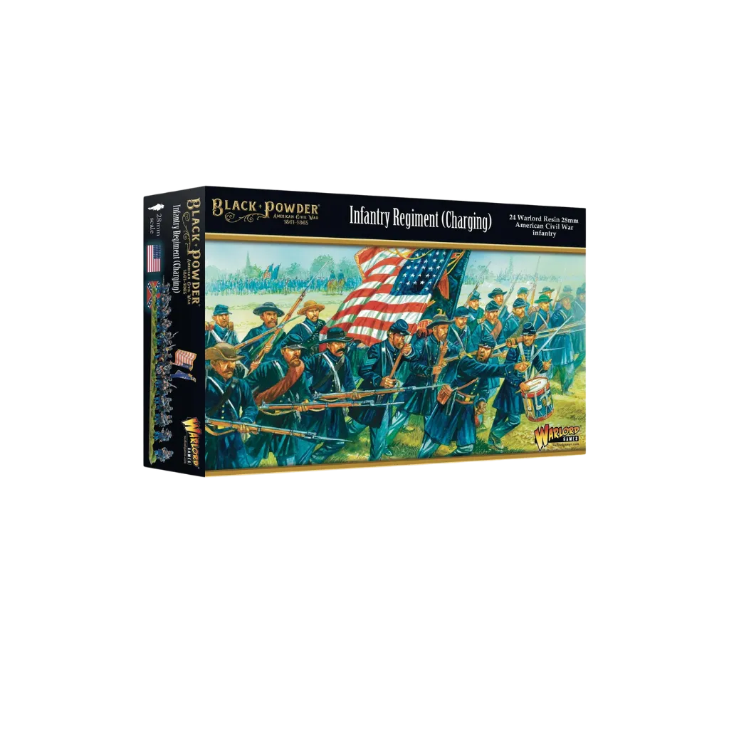 American Civil War: Regiment Charging-Warlord Games-Radaddel