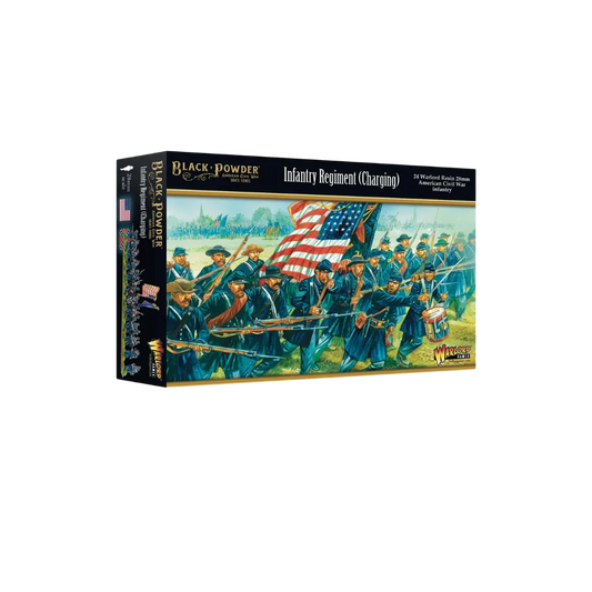American Civil War: Regiment Charging-Warlord Games-Radaddel