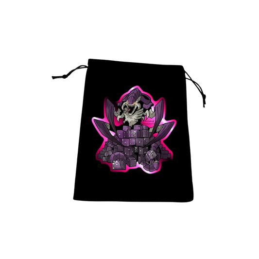 Premium Black Dice Bag - Space Bugs-Baron of Dice-Radaddel