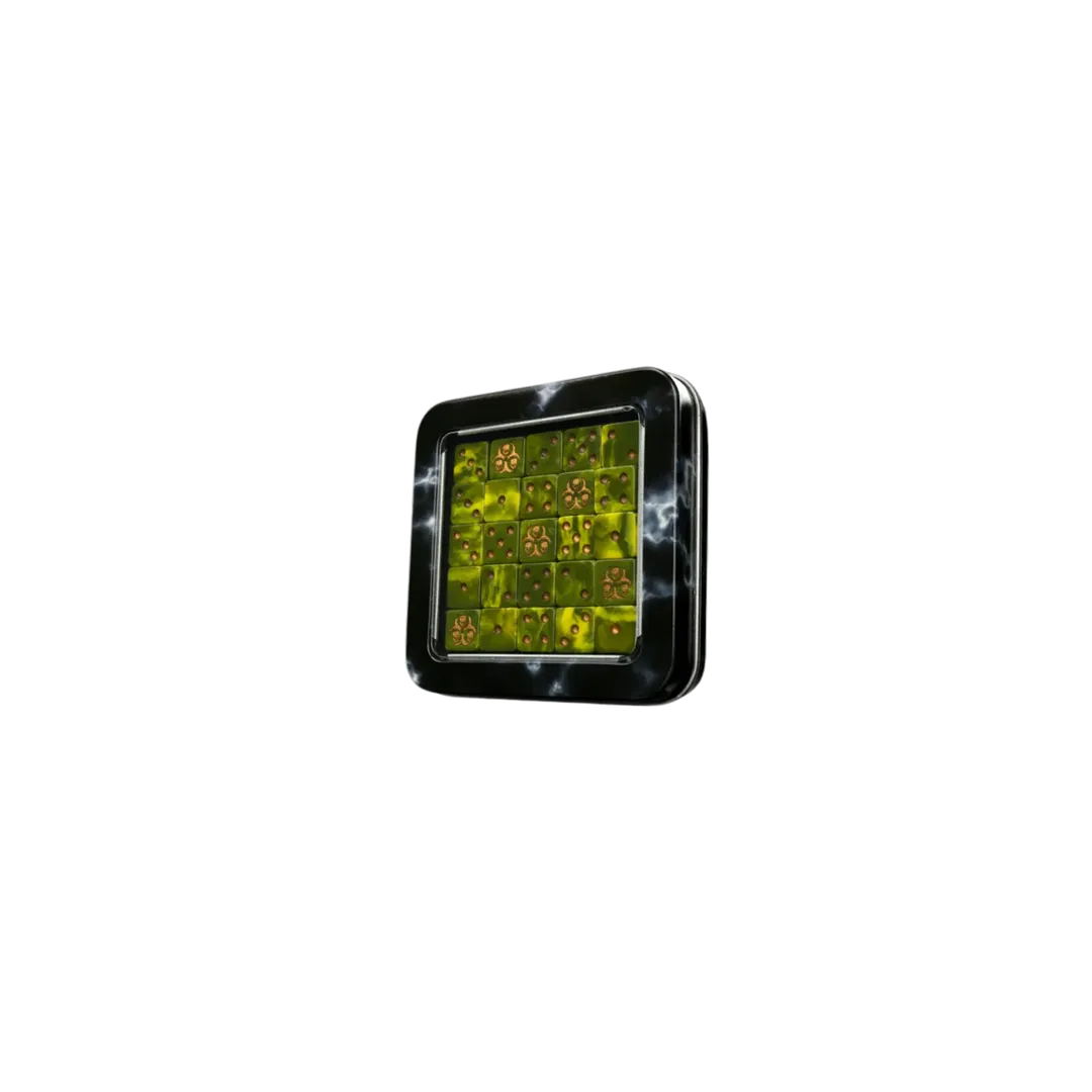 Diseased Dice 12mm MINI (25 Stück)-Baron of Dice-Radaddel