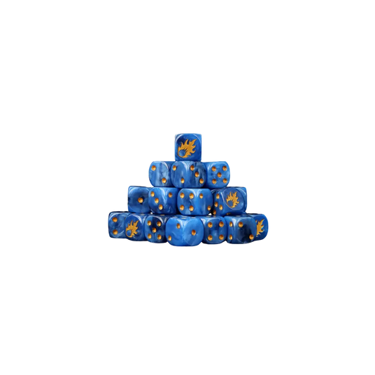Twin Meteors Dice 16mm Round (25 Stück)-Baron of Dice-Radaddel