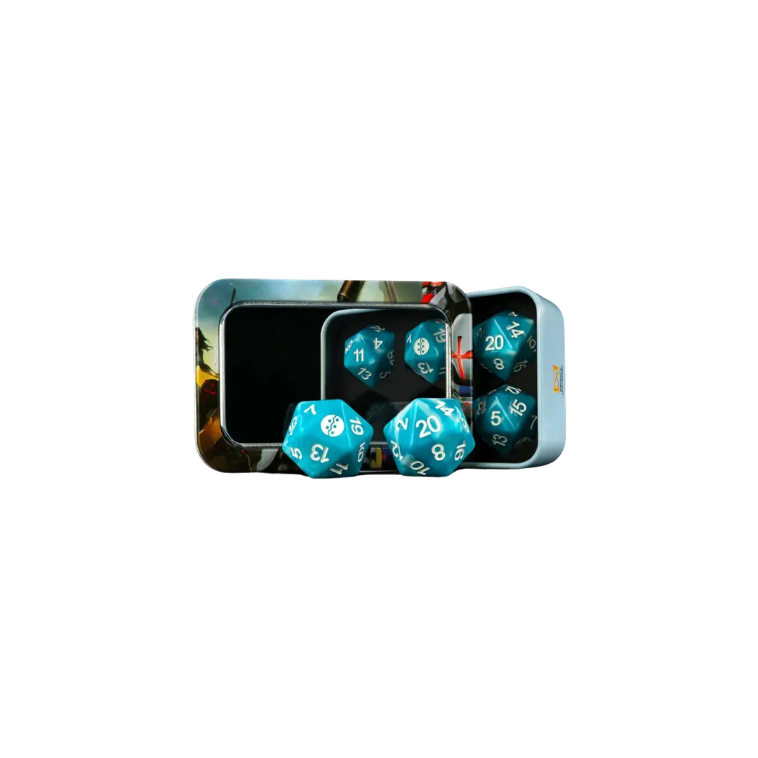 Infinity Offical PanOceania Dice Set D20 (6 Stück)-Baron of Dice-Radaddel