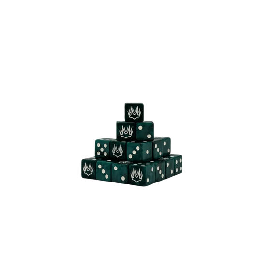 Iron Crown Dice 16mm Square (25 Stück)-Baron of Dice-Radaddel