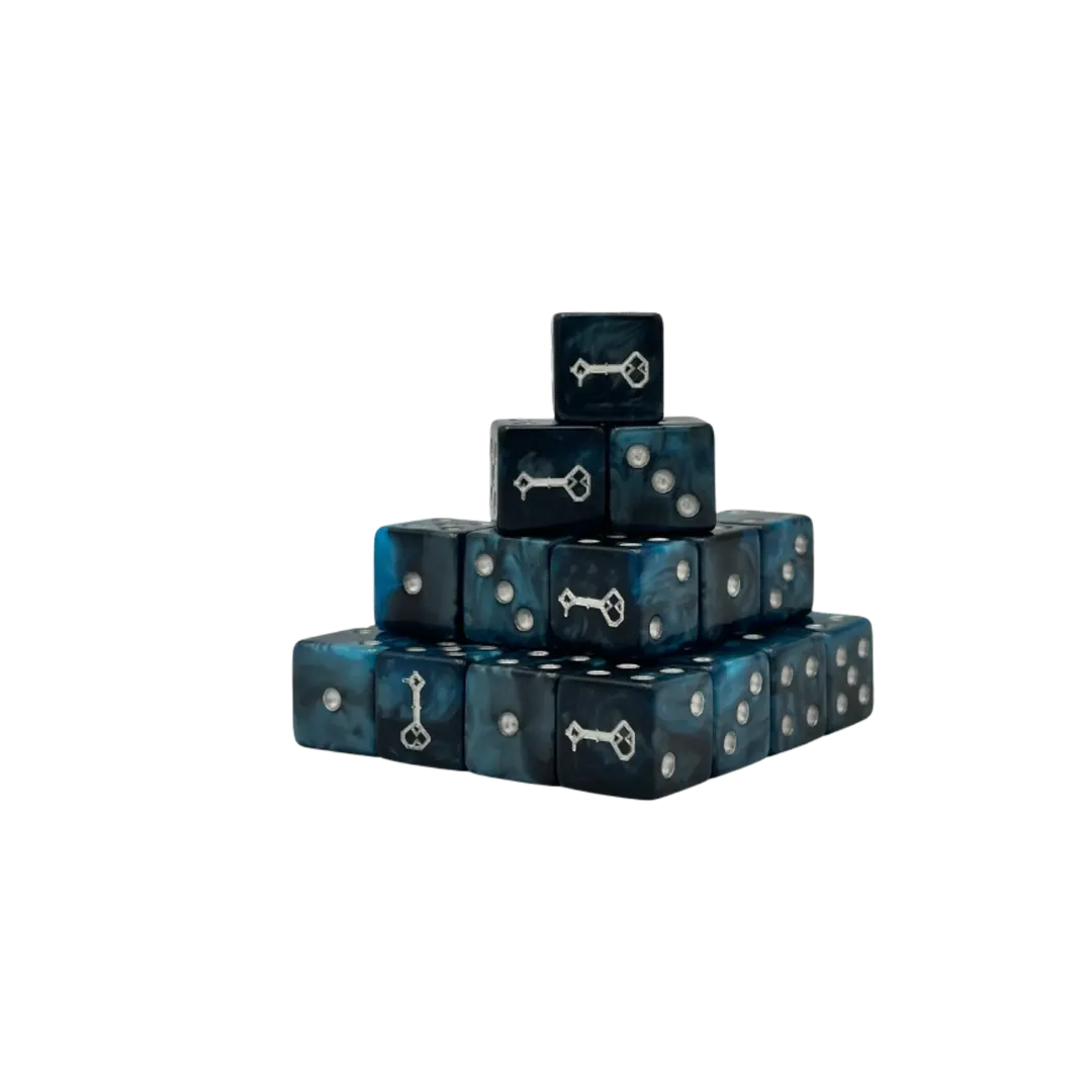 Dwarven Key Dice 16mm Square (25 Stück)-Baron of Dice-Radaddel