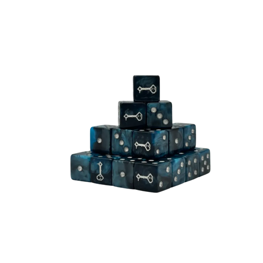 Dwarven Key Dice 16mm Square (25 Stück)-Baron of Dice-Radaddel