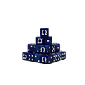Omega White Dice 16mm Square (25 Stück)-Baron of Dice-Radaddel