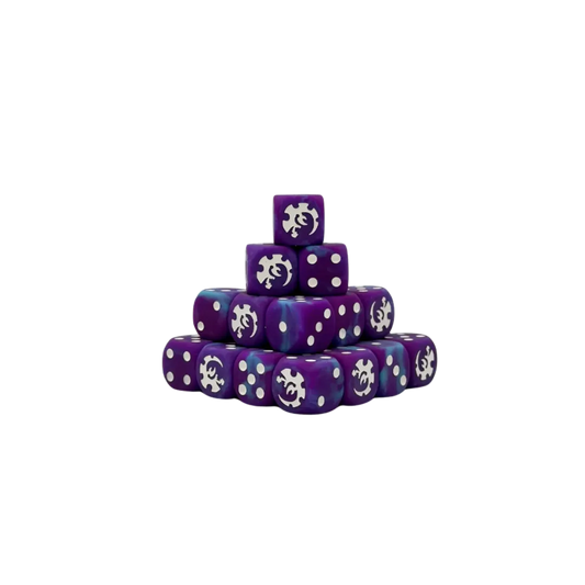 Clawed Serpent Dice 16mm Round (25 Stück)-Baron of Dice-Radaddel