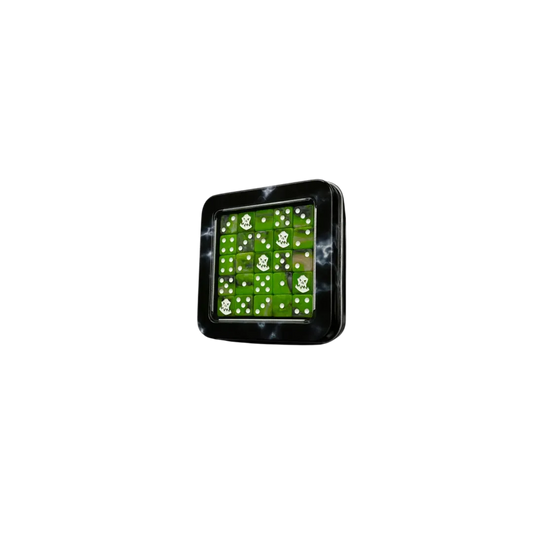 Orc OG White Dice 12mm MINI (25 Stück)-Baron of Dice-Radaddel