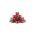 Confederacy Galactic Dice Set Translucent (25 Stück)-Baron of Dice-Radaddel