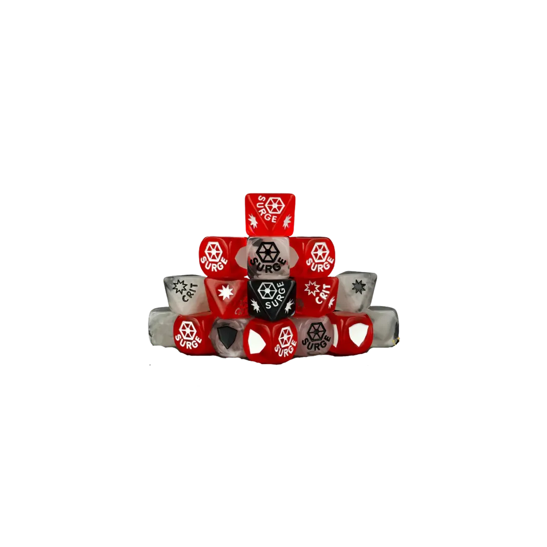 Confederacy Galactic Dice Set Translucent (25 Stück)-Baron of Dice-Radaddel