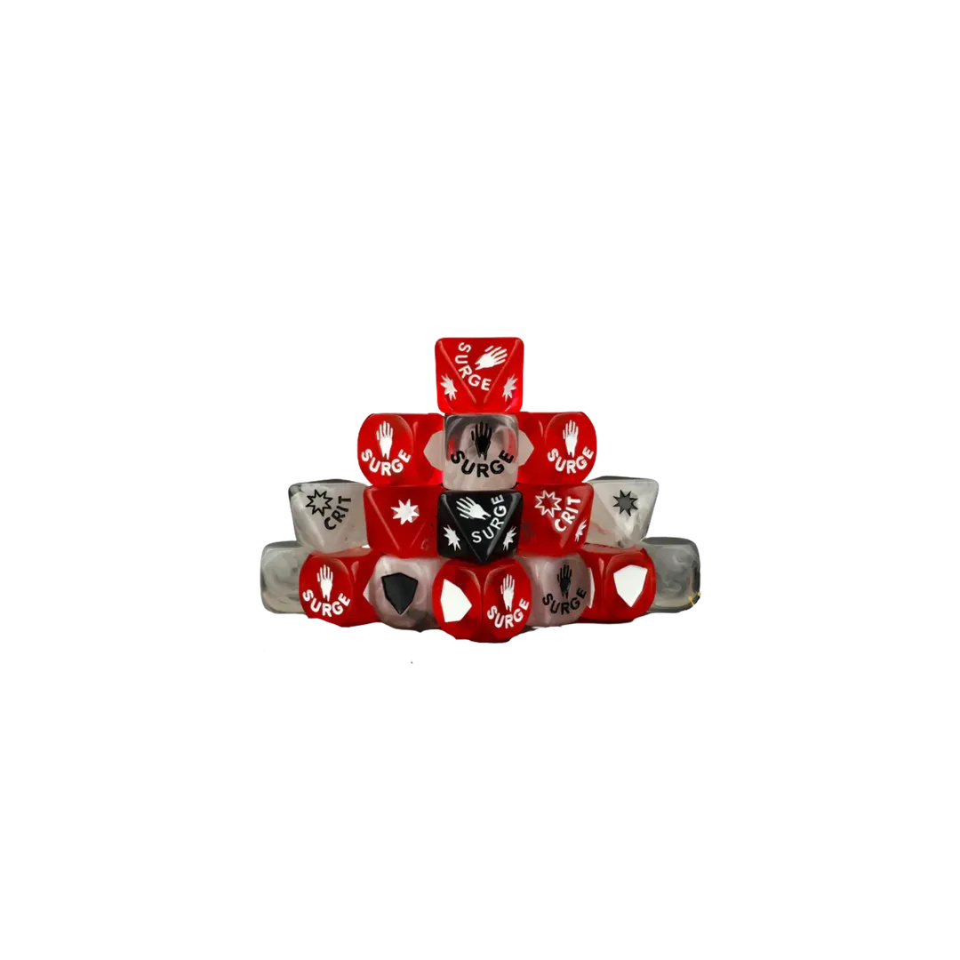 Shadow Group Dice Set Translucent (25 Stück)-Baron of Dice-Radaddel