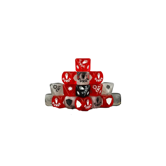 Shadow Group Dice Set Translucent (25 Stück)-Baron of Dice-Radaddel