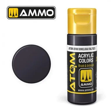 ATOM COLOR Dunkelgrau RAL7021-Mig Jimenez-Radaddel
