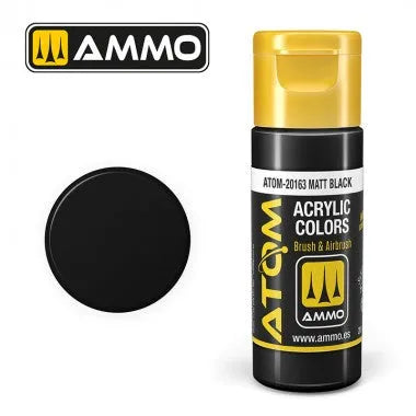 ATOM COLOR Matt Black-Mig Jimenez-Radaddel
