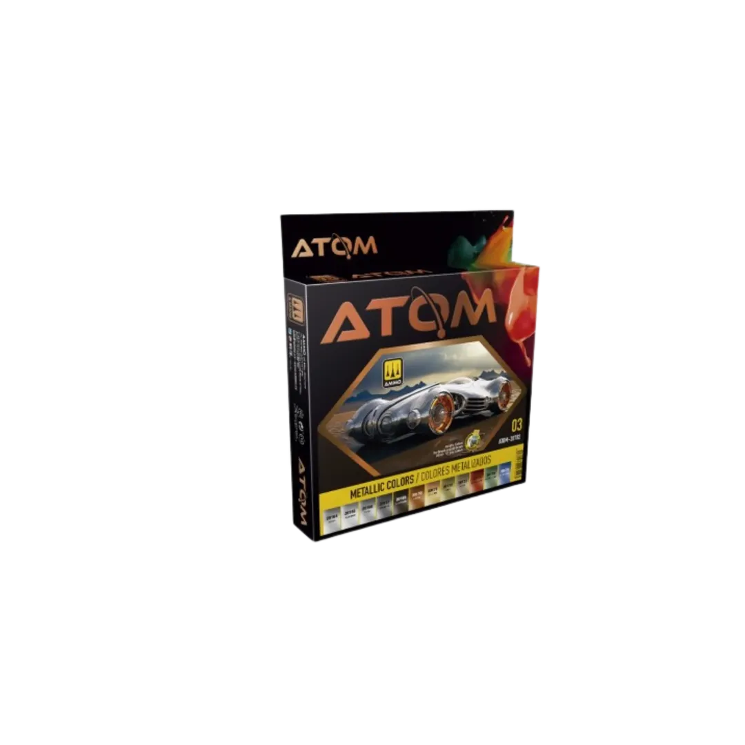 ATOM Metallic Colors-Mig Jimenez-Radaddel