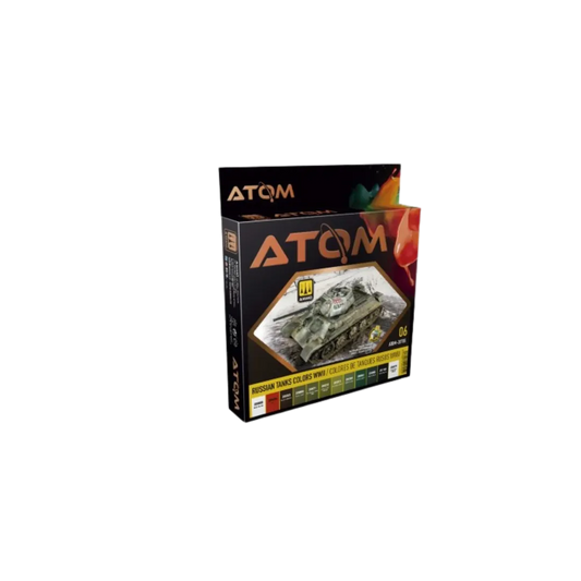 ATOM Russian Tank Colors WWII-Mig Jimenez-Radaddel