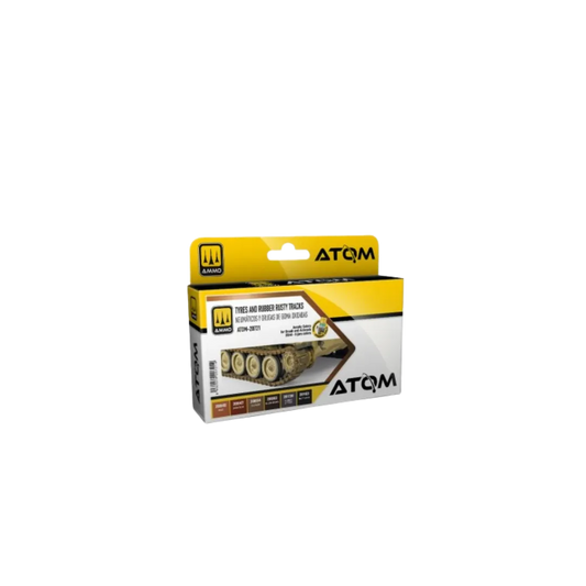 ATOM Tyres and Rubber Rusty Tracks Set-Mig Jimenez-Radaddel