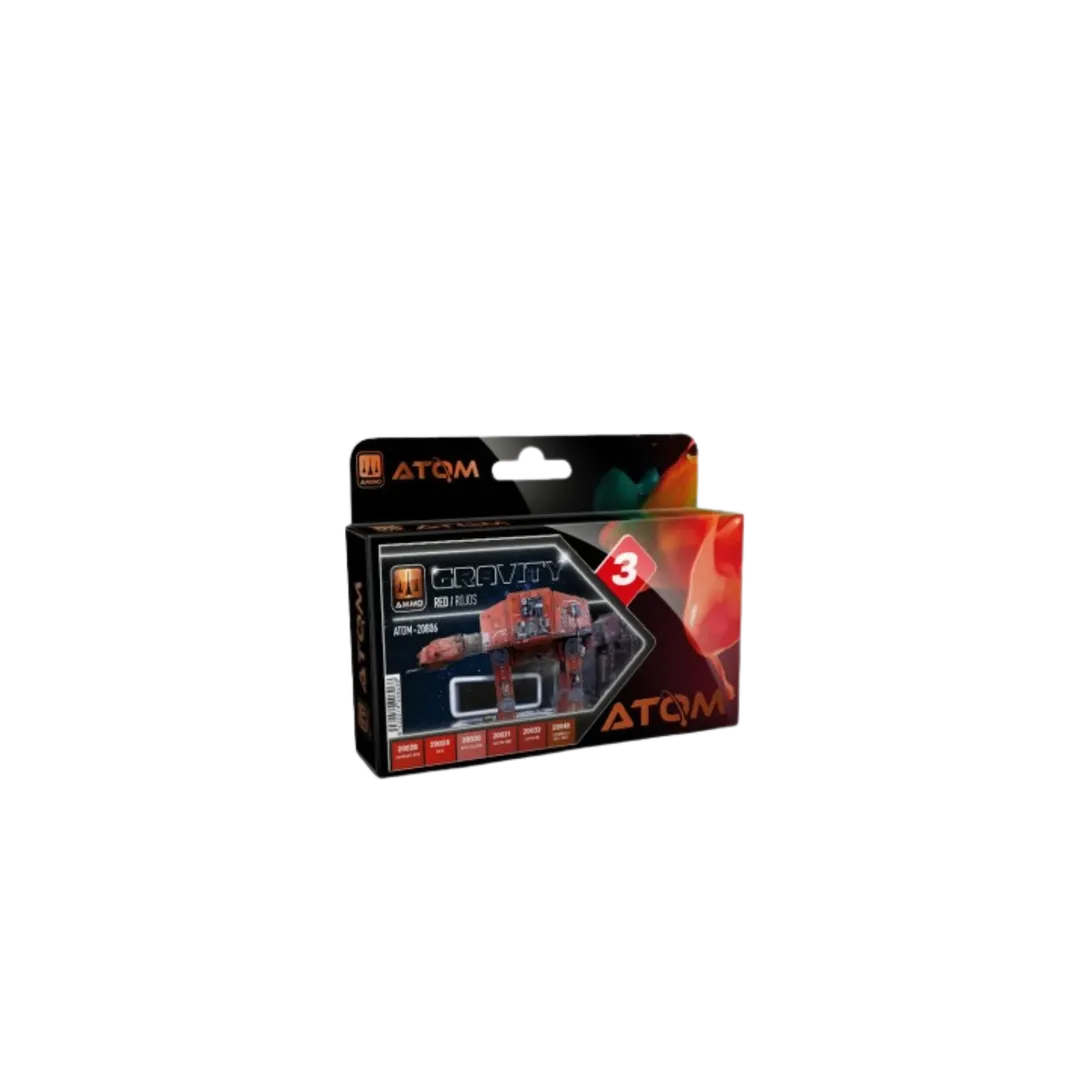 ATOM Gravity Set 3 - Red-Mig Jimenez-Radaddel
