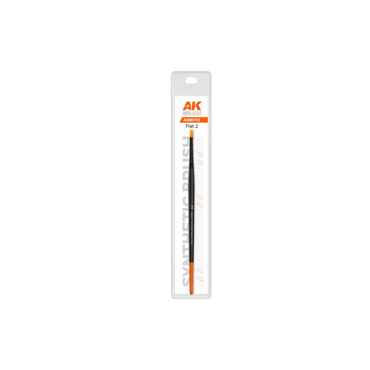 AK Flat Brush 2 Synthetik-AK-Interactive-Radaddel