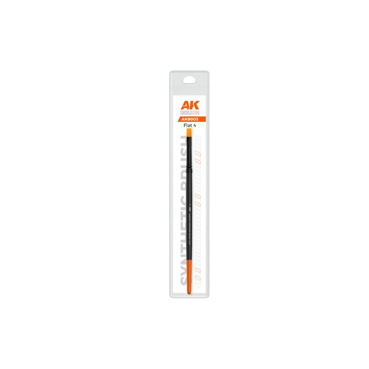 AK Flat Brush 4 Synthetik-AK-Interactive-Radaddel