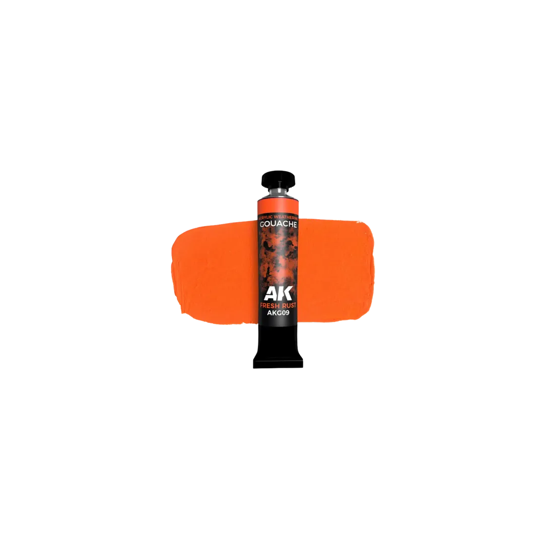 AK Gouache Fresh Rust 20 ml-AK-Interactive-Radaddel