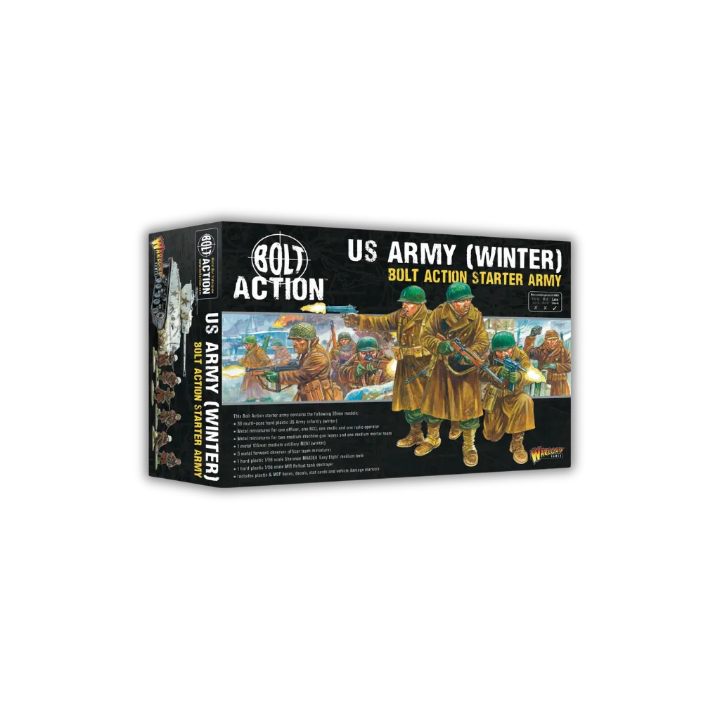 US Army (Winter) Starter Army-Warlord Games-Radaddel