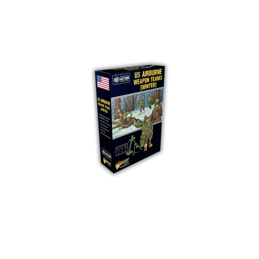 US Airborne (Winter) Weapons Team-Warlord Games-Radaddel