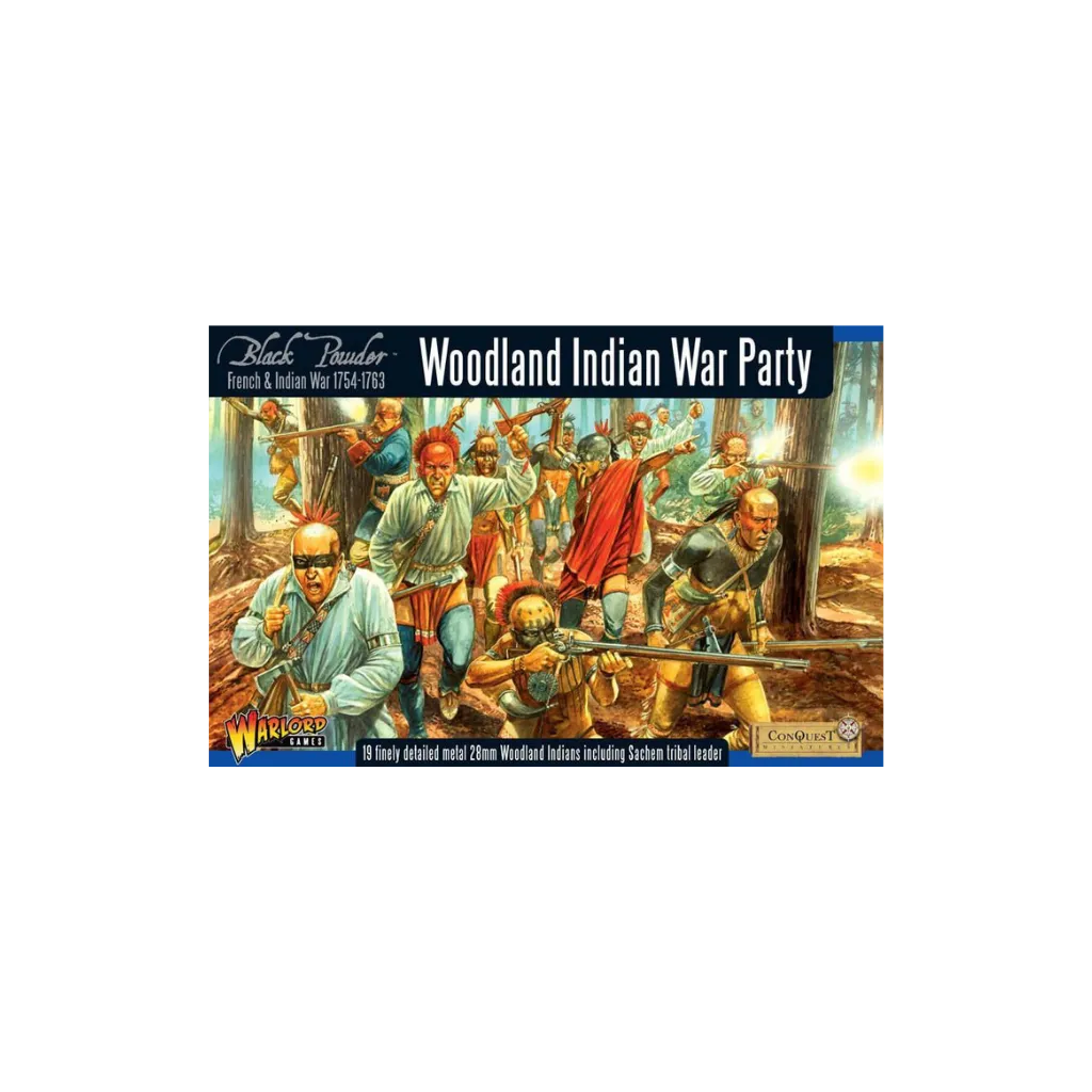 French Indian War: Woodland Indian War Party-Warlord Games-Radaddel