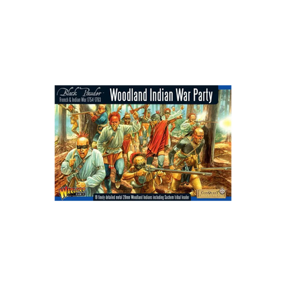 French Indian War: Woodland Indian War Party-Warlord Games-Radaddel