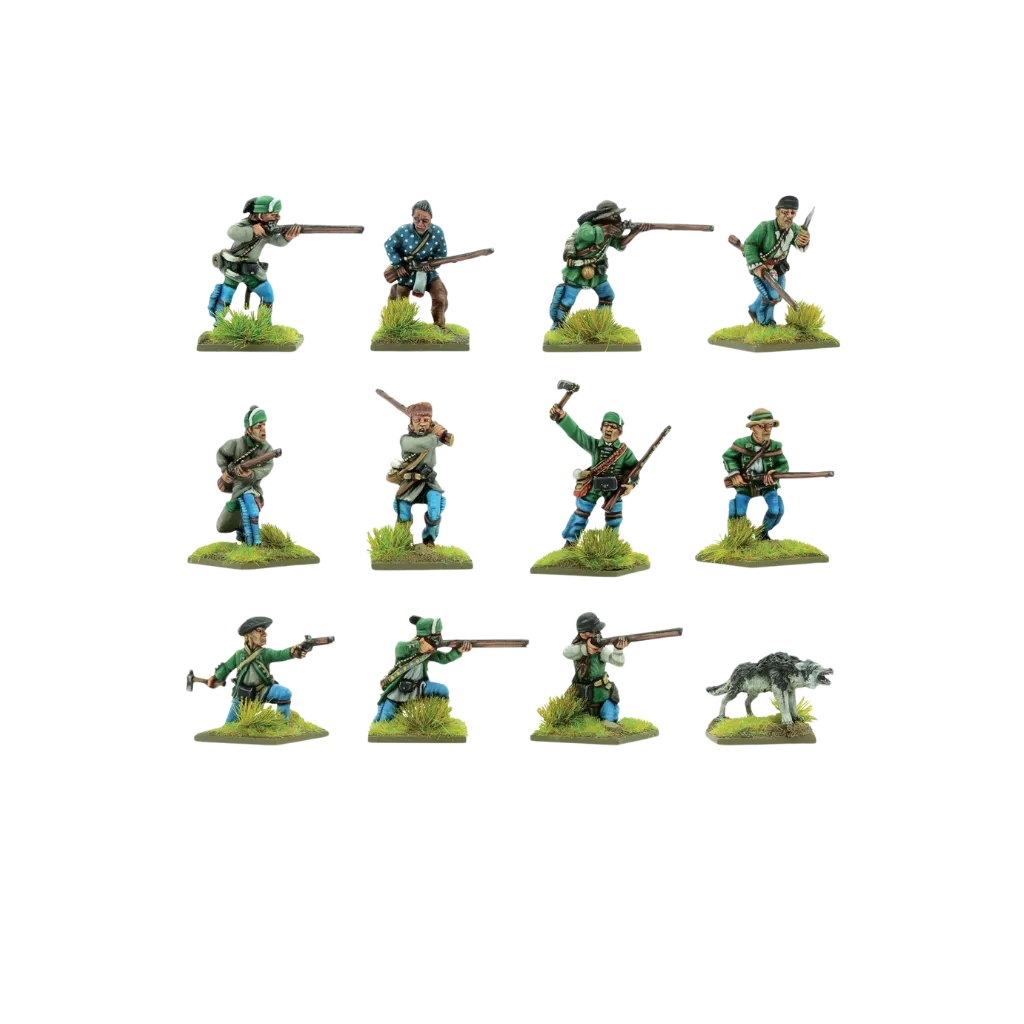 French Indian War: Rogers's Rangers-Warlord Games-Radaddel