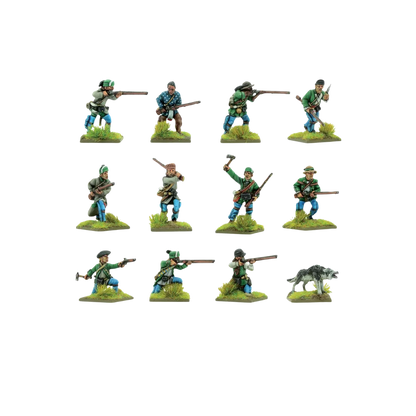 French Indian War: Rogers's Rangers-Warlord Games-Radaddel