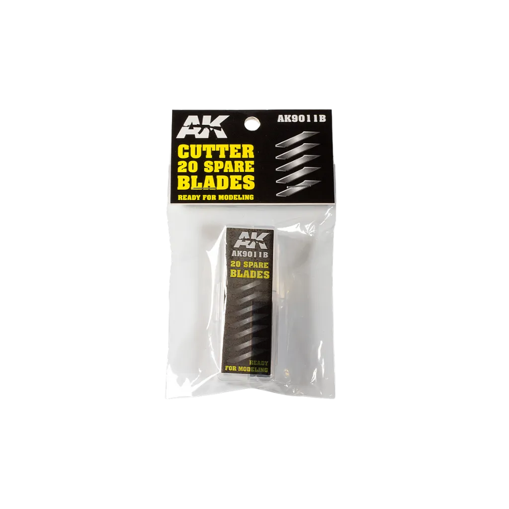 Cutter 20 Spare Blades AK-AK-Interactive-Radaddel