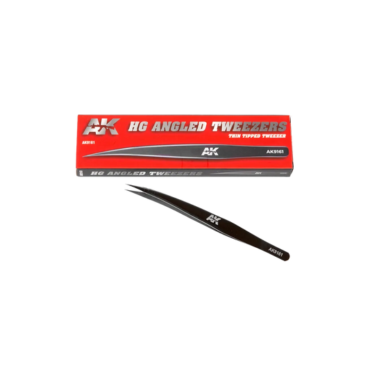 HG Angled Tweezers 01 (Thin Tipped) AK-AK-Interactive-Radaddel