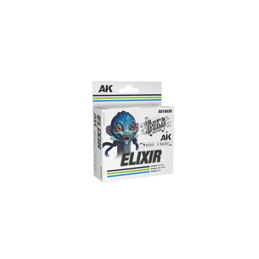 Elixir - Set 3 Jars (Inks)-AK-Interactive-Radaddel