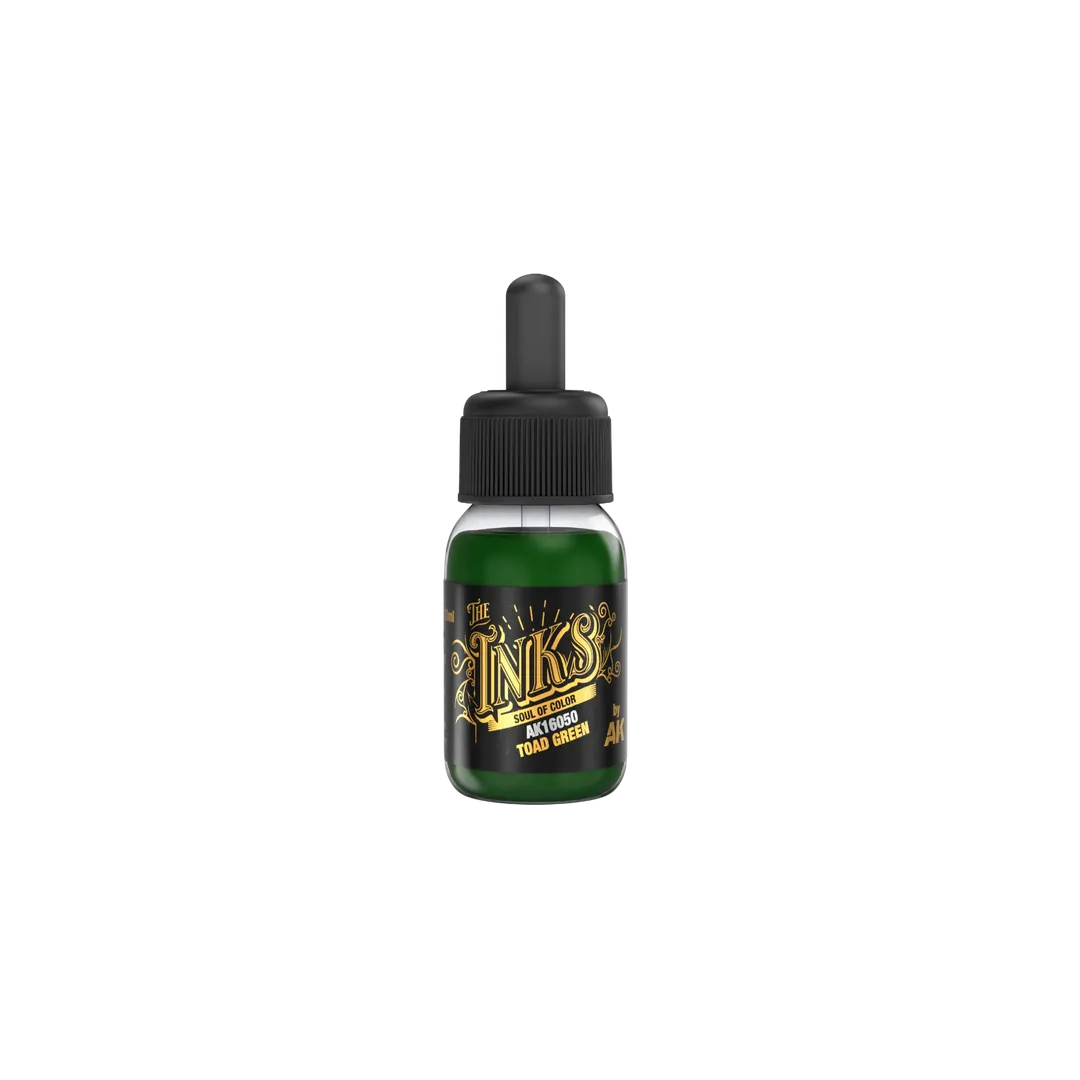 Toad Green - The Inks 30ml-AK-Interactive-Radaddel